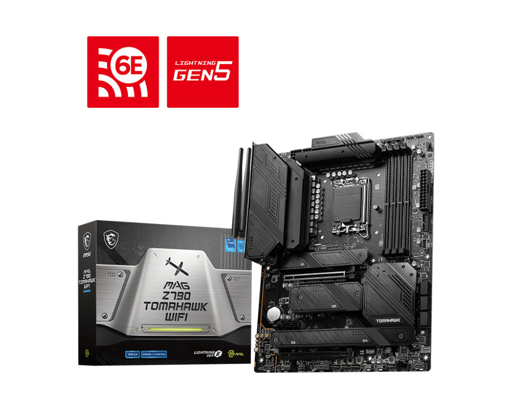 MSI MAG Z790 TOMAHAWK WIFI DDR5 7200MHz 1700p ATX