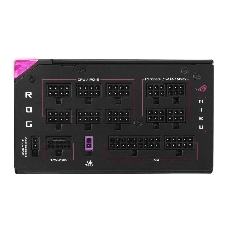 ASUS ROG-THOR-1200P3-MIKU PLATINUM III 1200W PSU