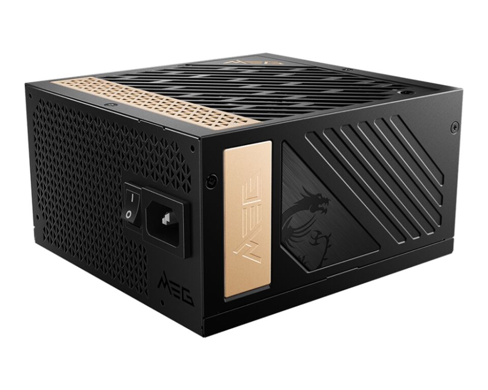 MSI MEG AI1300P PCIE5 1300W 80+ PLATINUM PSU
