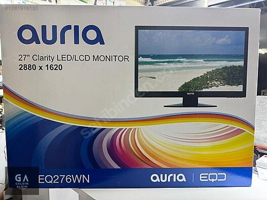 Auria EQ276WN 27'' 2K HDMI DVI DP VGA + SES Flat Monitor