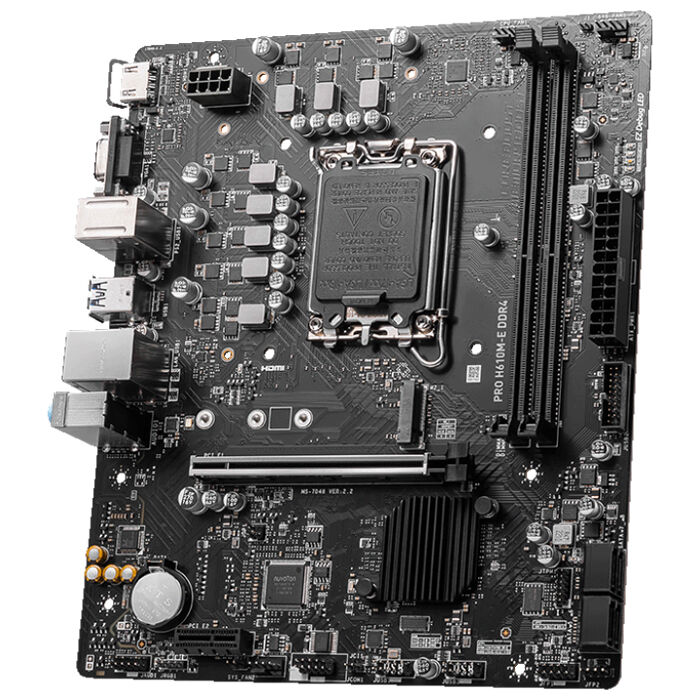 MSI PRO H610M-E DDR4 3200MHZ mATX 1700p