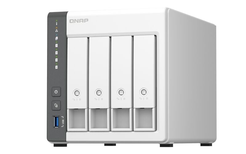 QNAP TS-433-4G 4 YUVALI 4GB DEPOLAMA ÜNİTESİ (Resmi Distribütör Garantili)