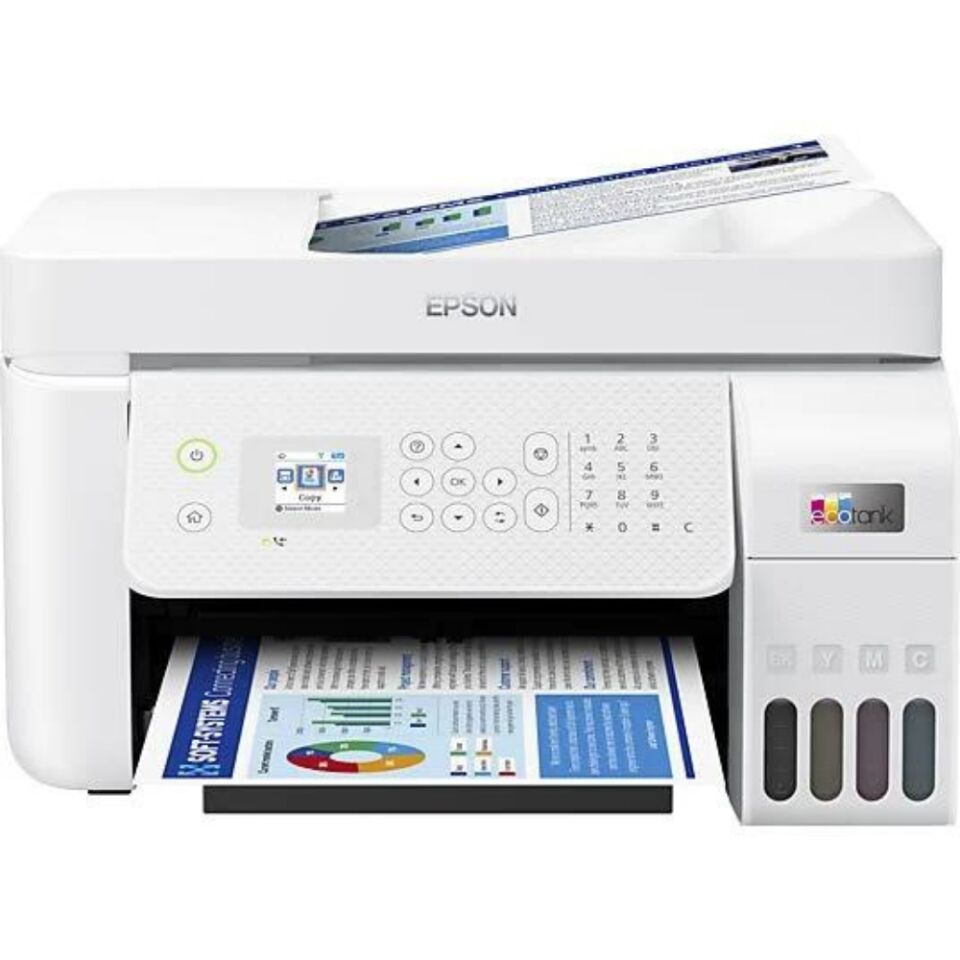 EPSON ECOTANK L5296 WHITE RENKLİ TANK WIFI