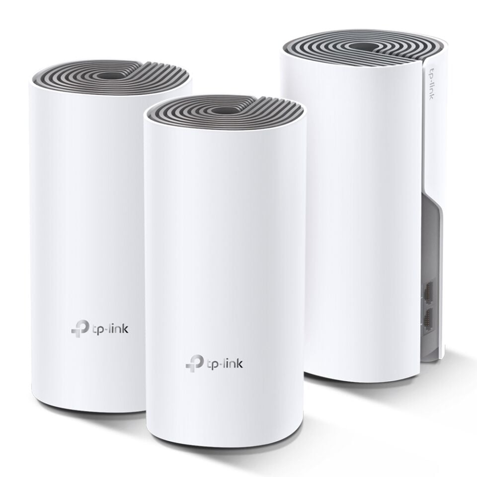 TP-LINK DECO-E4-3P AC1200 2PORT ROUTER(ÜÇLÜ)