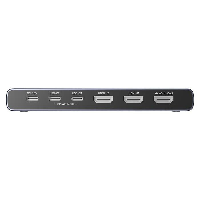 UNITEK 4K HDMI/USB-C SWITCH 4IN1OUT(V1313AGY01-EU)