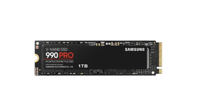 1TB SAMSUNG 990 PRO 7450/6900MB/s M.2 NVMe MZ-V9P1T0BW