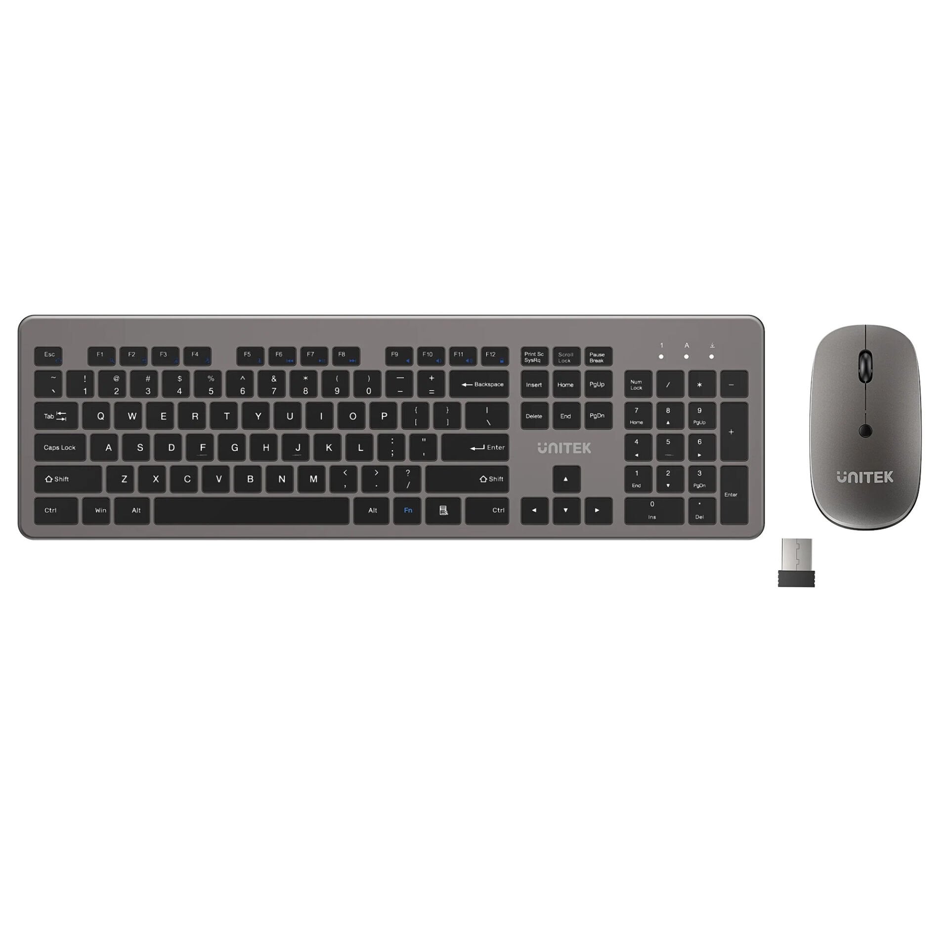 UNITEK SLIMDUO 2.4GHZ KLAVYE SETI (T054AGY01-US)