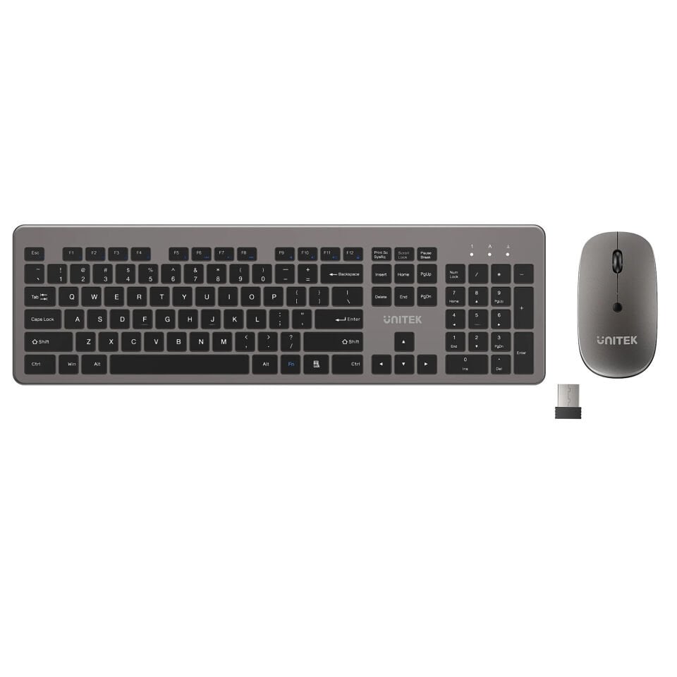 UNITEK SLIMDUO 2.4GHZ KLAVYE SETI (T054AGY01-US)