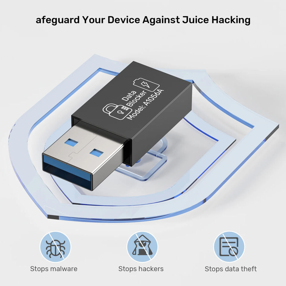 UNITEK DATASHIELD USB-A VERI ENGELLEYICI ADAPTOR (A1056ABK01)