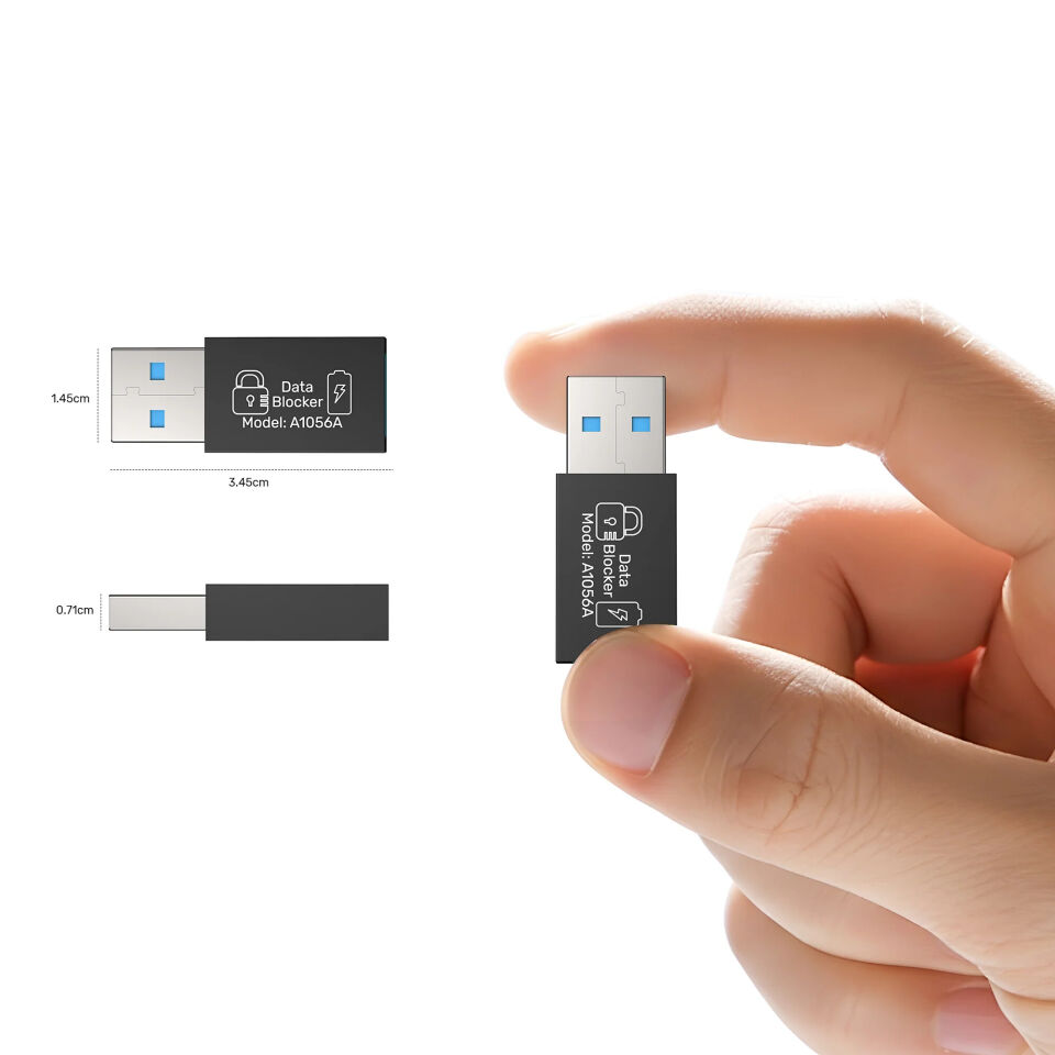 UNITEK DATASHIELD USB-A VERI ENGELLEYICI ADAPTOR (A1056ABK01)