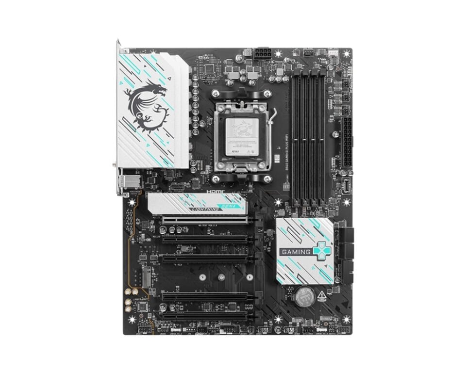 MSI B840 GAMING PLUS WIFI AM5 DDR5 8000(OC)Mhz ATX Gaming (Oyuncu) Anakart