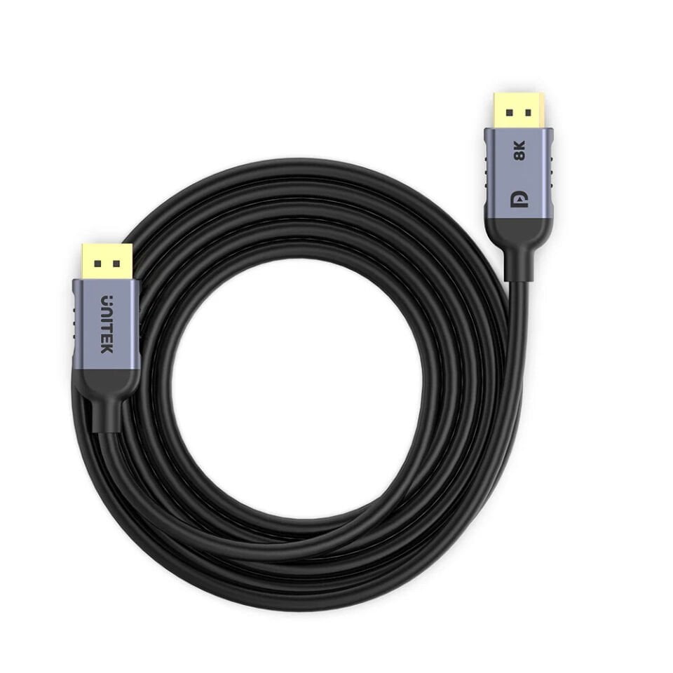 UNITEK 8K 1.4 DISPLAYPORT KABLO 1M (C1628GY01-1M)