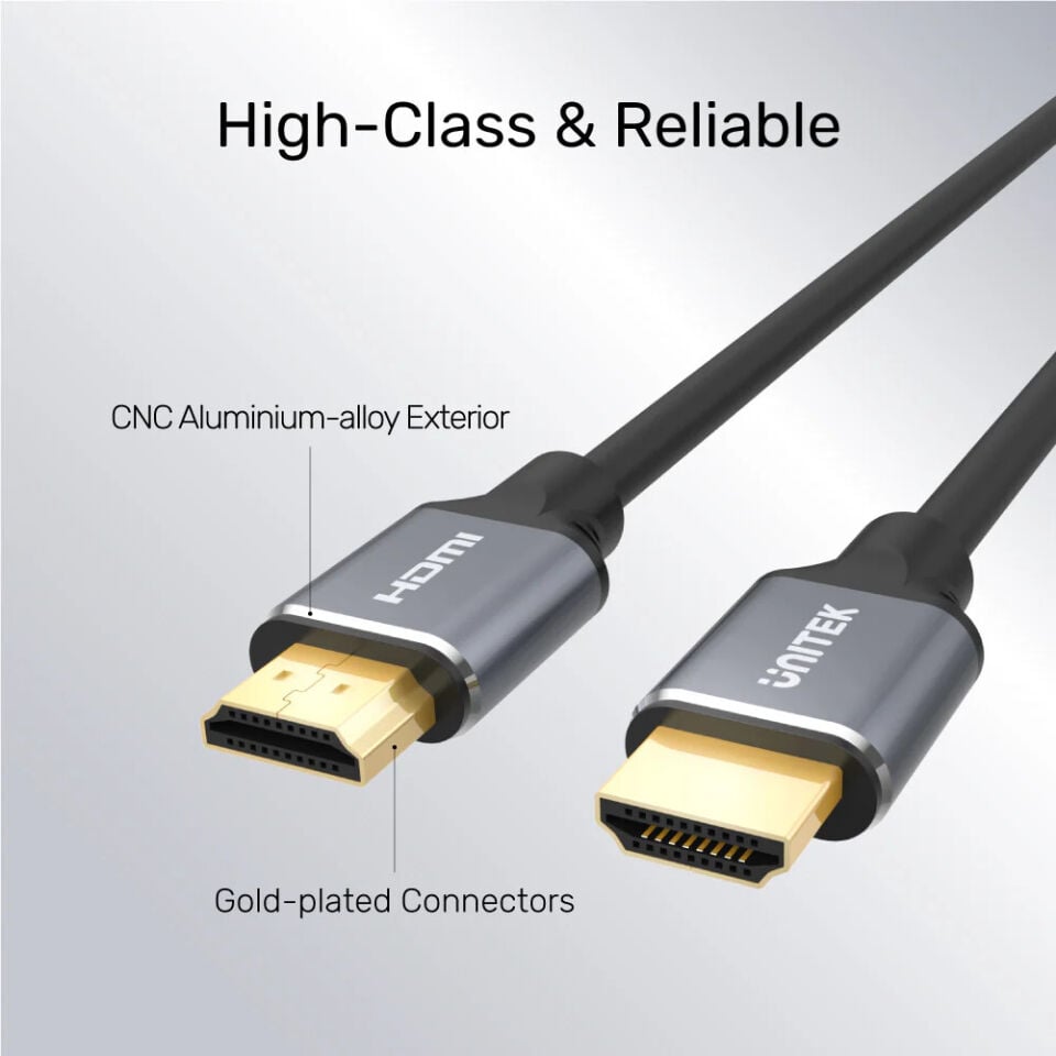 UNITEK 8K ULTRA YUKSEK HIZLI HDMI KABLO 2M (C138W)