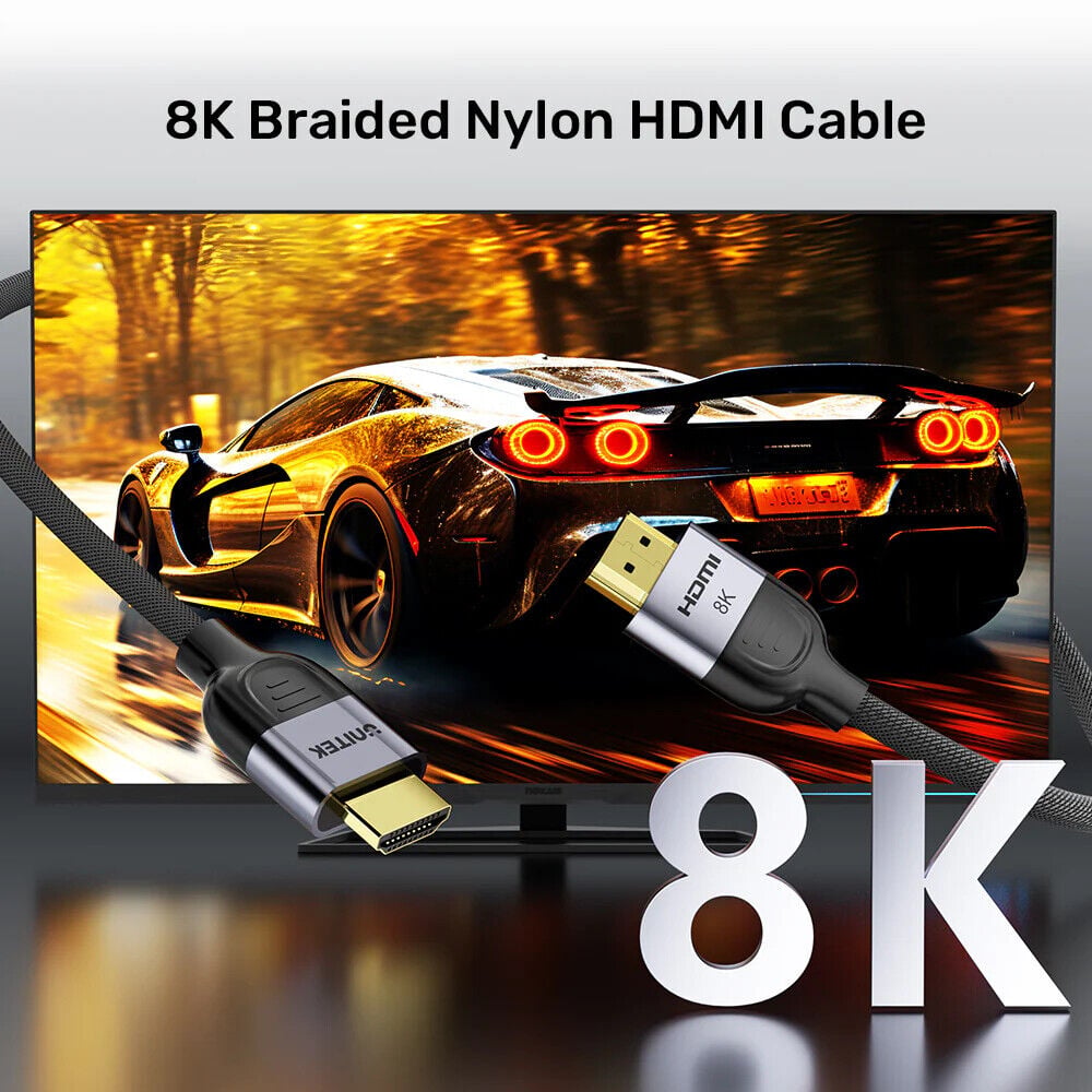 UNITEK HDMI 2.1 KABLO 1 METRE 8K (C11093RGY01-1M)