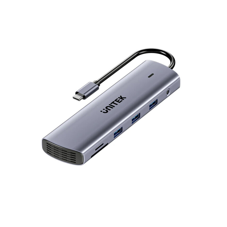 UNITEK UHUB U11+ 11-IN-1 USB-C HUB (D1113BGY01)
