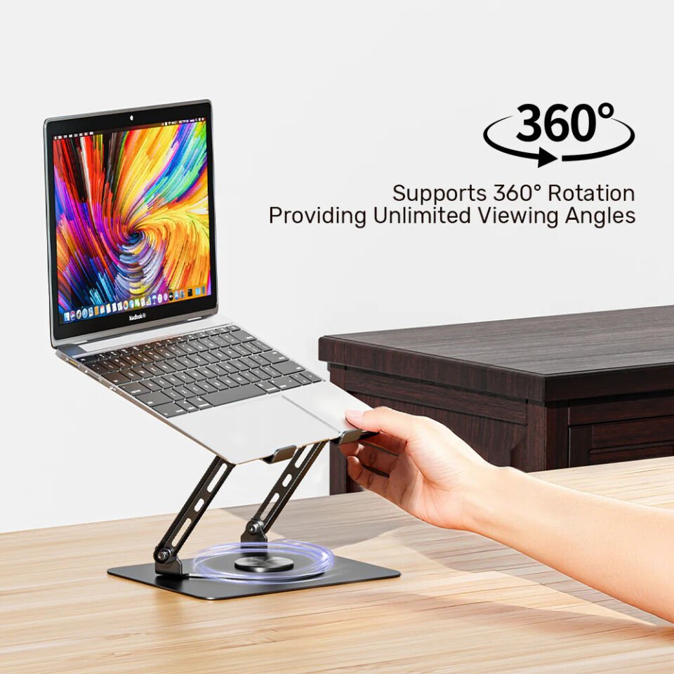 UNITEK 360 8-17.3” FANLI NOTEBOOK STANDI (OT1098AGY01)