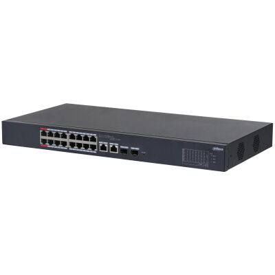 DAHUA CS4218-16ET-135 16 PORT 16XFE-2XGE-2XGE/SFP YÖNETİLEBİLİR 135W POE SWİTCH
